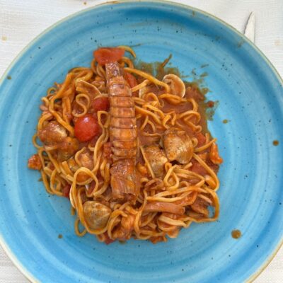 Piatto primo di pesce